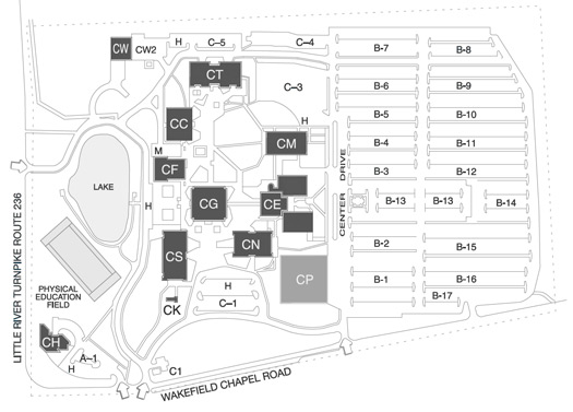 Annandale Campus Map