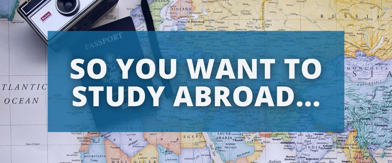 So You Want to Study Abroad...