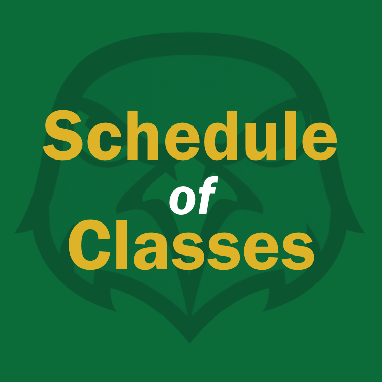 schedule of classes