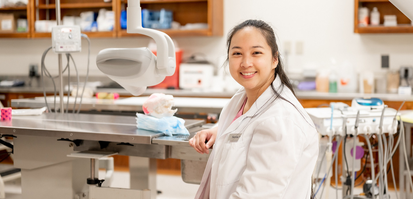 Vet tech student.