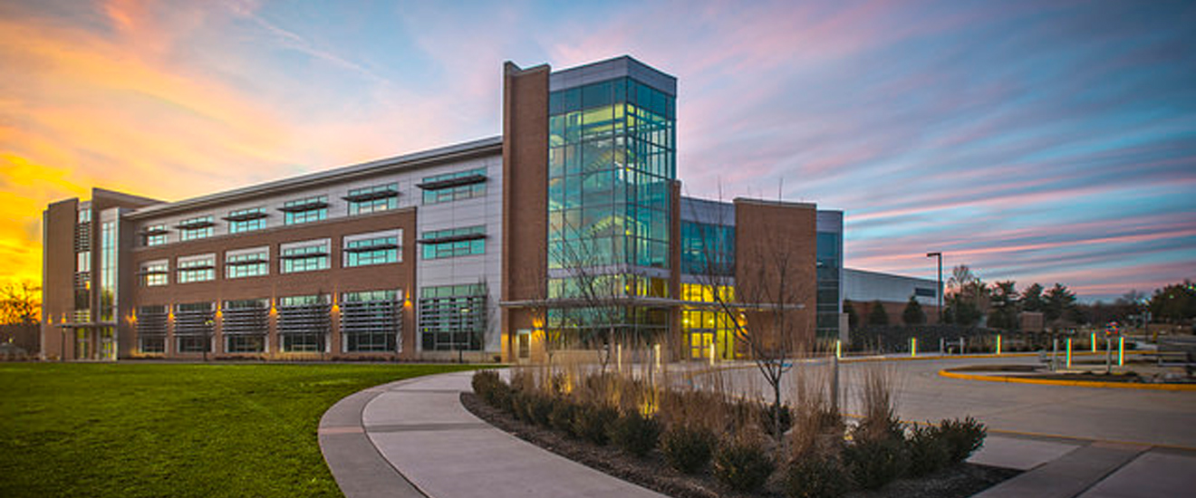 A building on Woodbridge campus