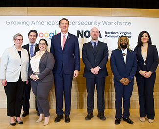 Governor Youngkin, NOVA and Google Announce New Cybersecurity Training