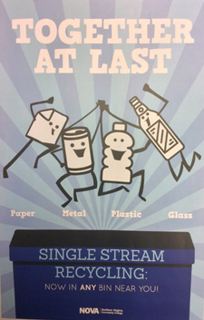 single stream recycling