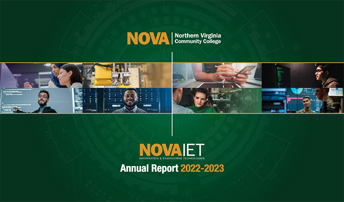 Cover page of the IET Annual Report 2022-2023