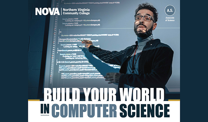 Flyer cover image - Build your world in Computer Science