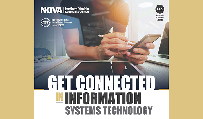 Flyer cover image - Get connected in Information Systems Technology