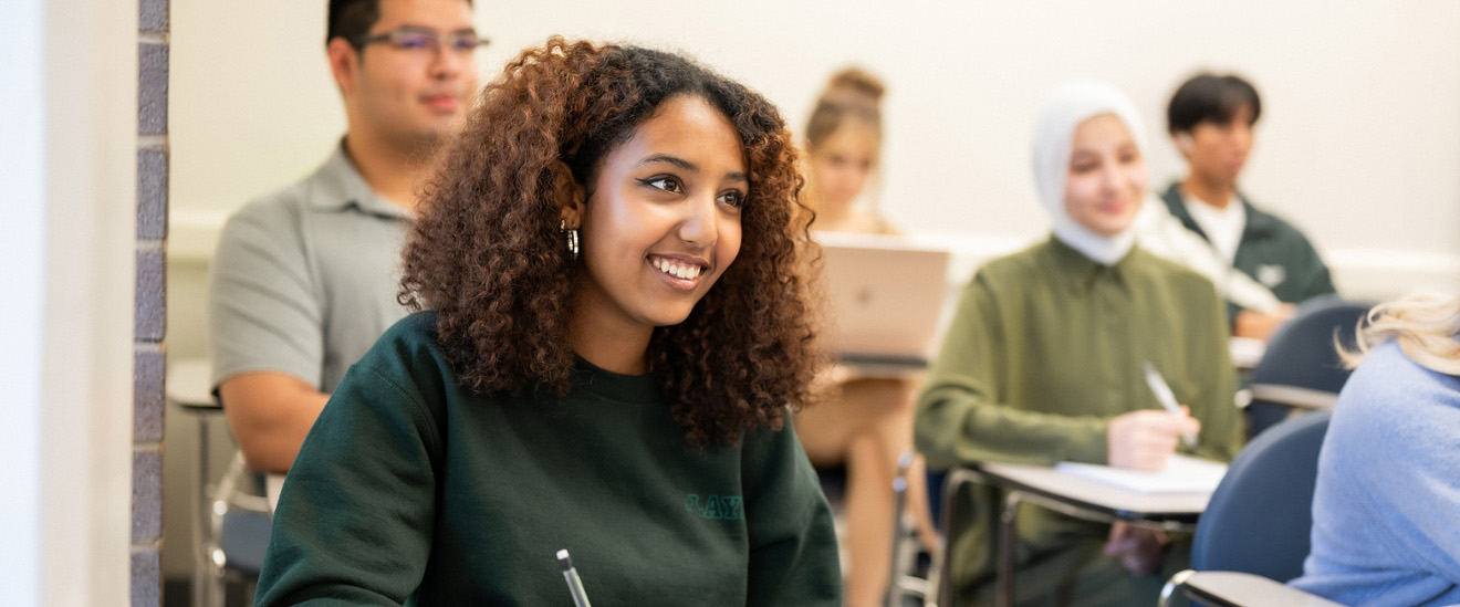 students in classroom