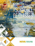 The Summer 2024 Schedule of Classes cover page