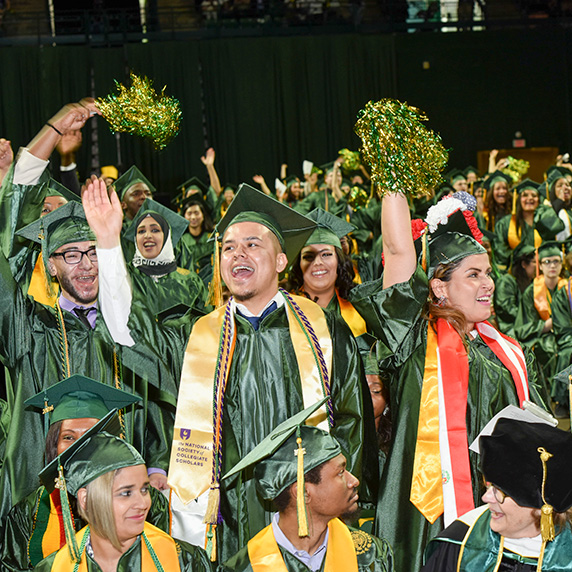 NOVA Students at Commencement