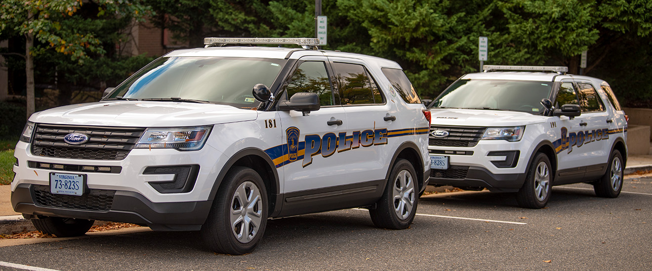 Two NOVA Police Cruisers
