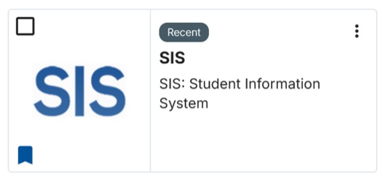 SIS tile